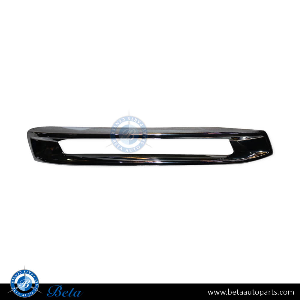 Left Side Fog Lamp Cover Chrome Moulding Normal AMG for Mercedes GL-Class X166 2013-2015 models, Part Number 1668851774 Left Side Fog Lamp Cover Chrome Moulding Normal AMG for Mercedes GL-Class X166 2013-2015 models, Part Number 1668851774